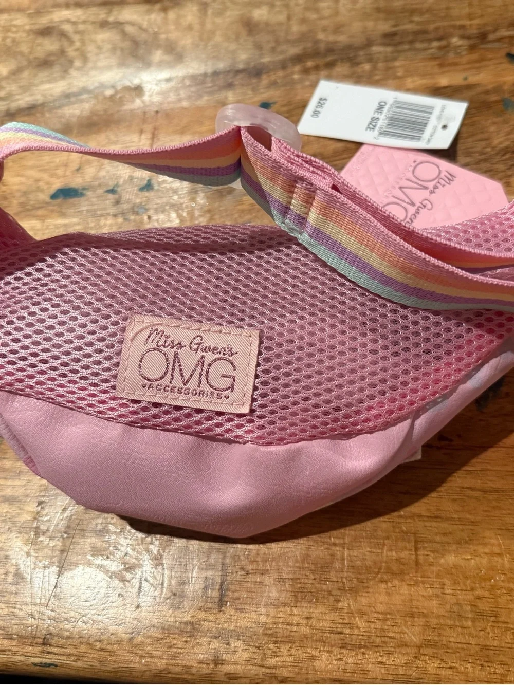 Omg Accessories Glitter Love Fanny Pack Belt Bag NWT